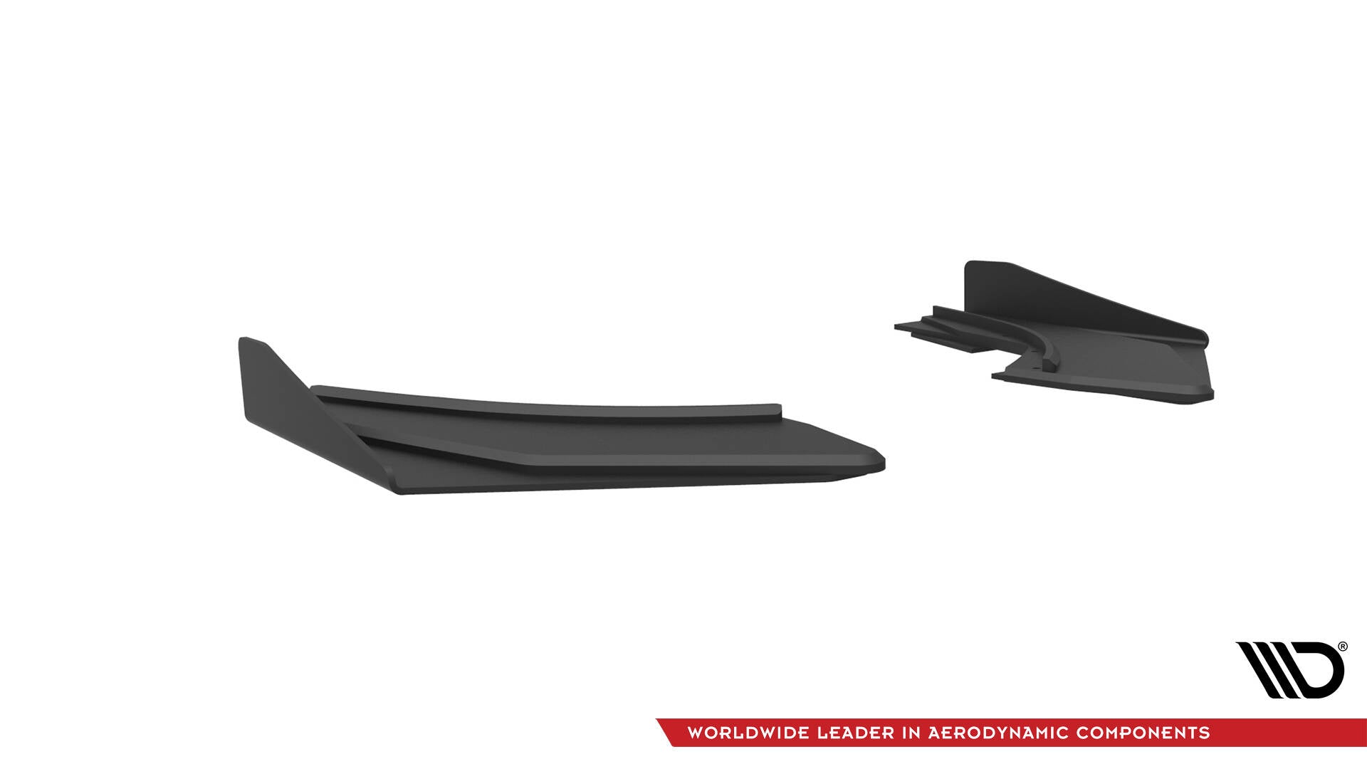 Maxton Design Street Pro Heck Ansatz Flaps Diffusor + Flaps passend für Audi S3 Limousine 8V schwarz Hochglanz
