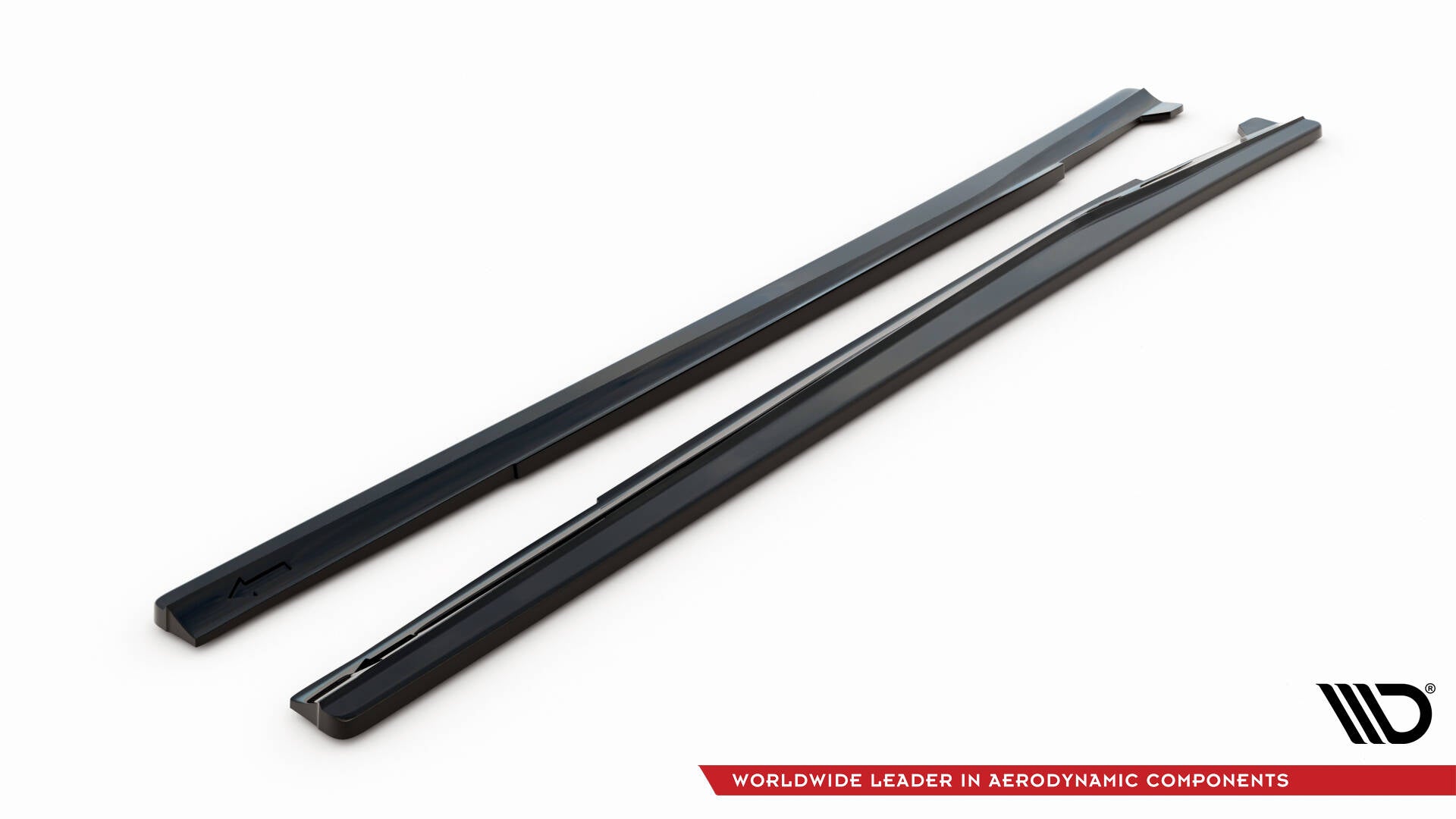 Maxton Design Street+ Seitenschweller Leisten passend für Mercedes A W176/ CLA 117 AMG/ CLA 117 AMG LINE Facelift schwarz Hochglanz