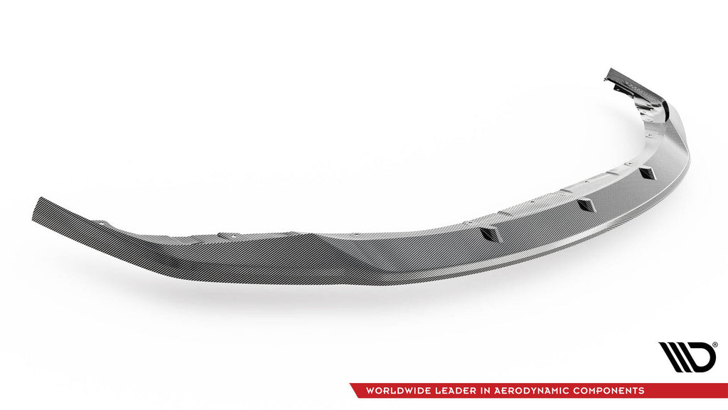 Maxton Design Prepreg Carbon Fiber Street+ Spoilerlippe Front Ansatz V.3 passend für BMW M4 G82 / M3 G80