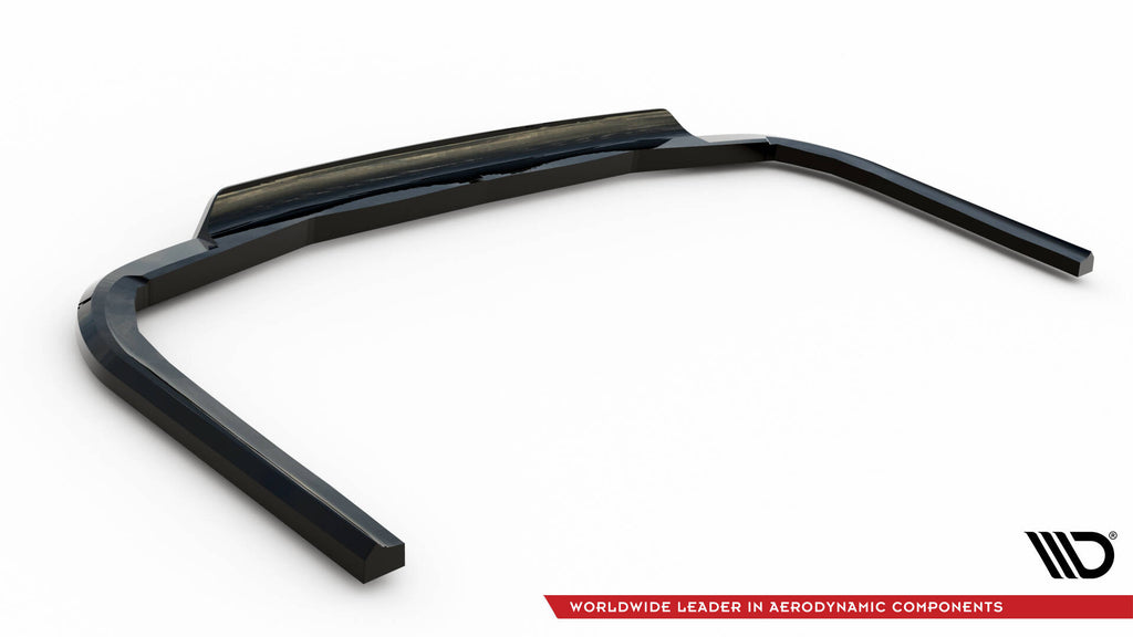 Maxton Design Street+ Mittlerer Diffusor RACE passend für Citroen Jumpy L3 Mk3 schwarz Hochglanz