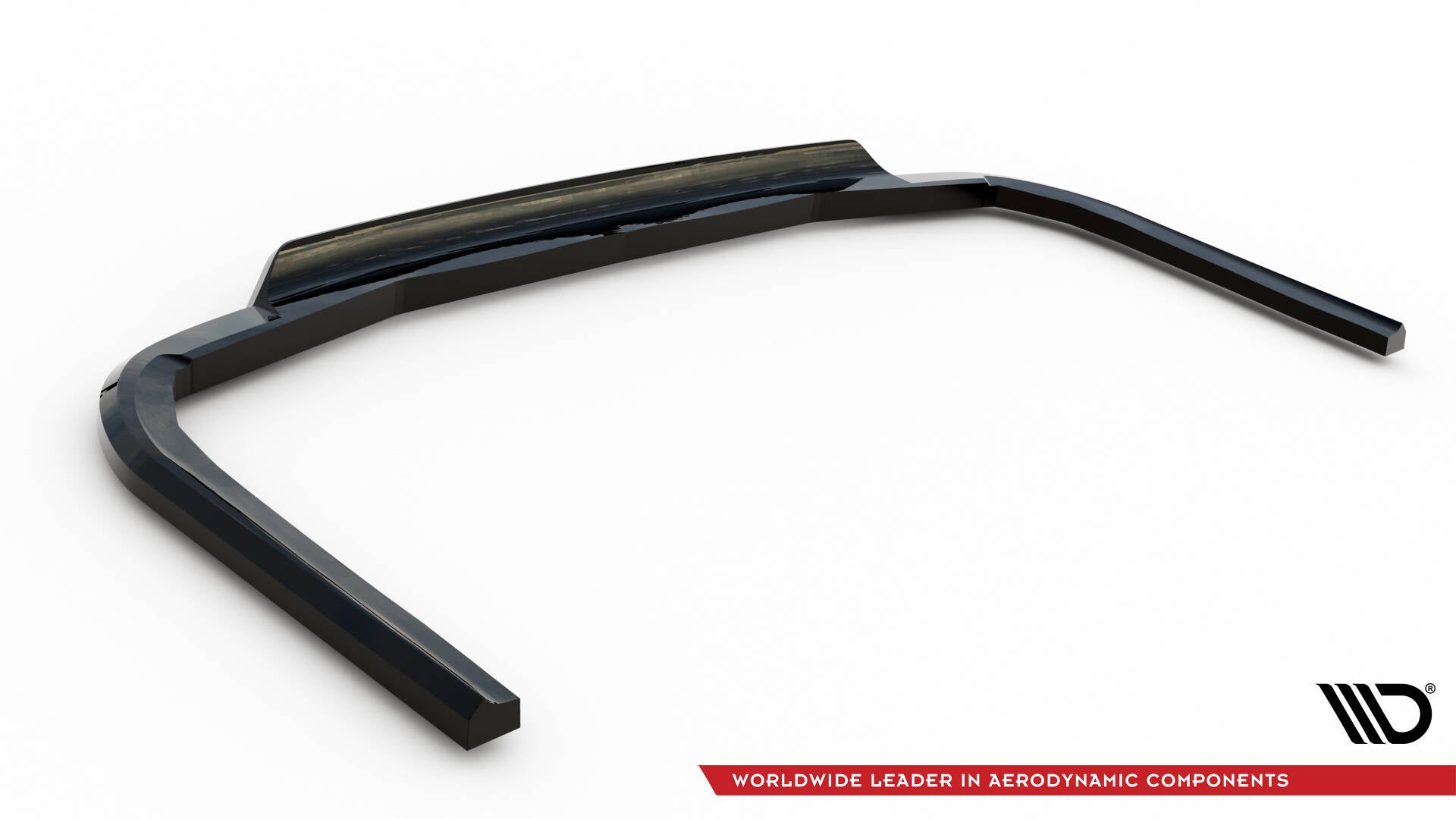 Maxton Design Street+ Mittlerer Diffusor RACE passend für Citroen Jumpy L3 Mk3 schwarz Hochglanz