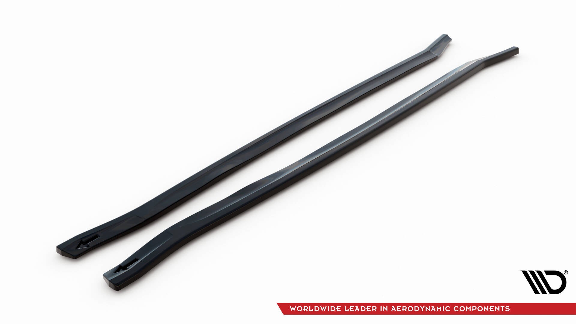 Maxton Design Street+ Seitenschweller Leisten passend für Maserati Granturismo S Mk1 schwarz Hochglanz