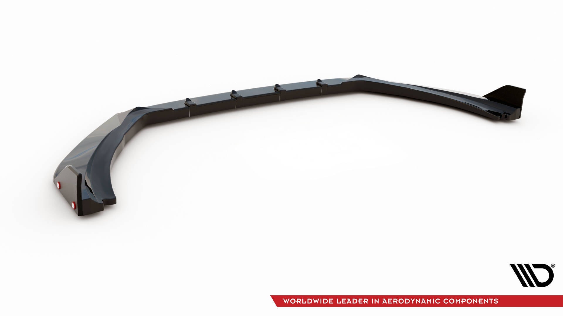 Maxton Design Street+ Spoilerlippe Front Ansatz V.4 + Flaps passend für Ford Fiesta ST / ST-Line
