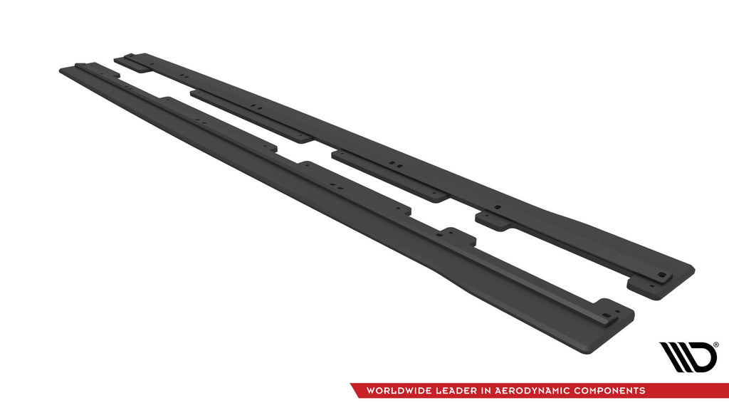 Maxton Design Street Pro Street+ Seitenschweller Leisten passend für Ford Fiesta ST / ST-Line Mk8