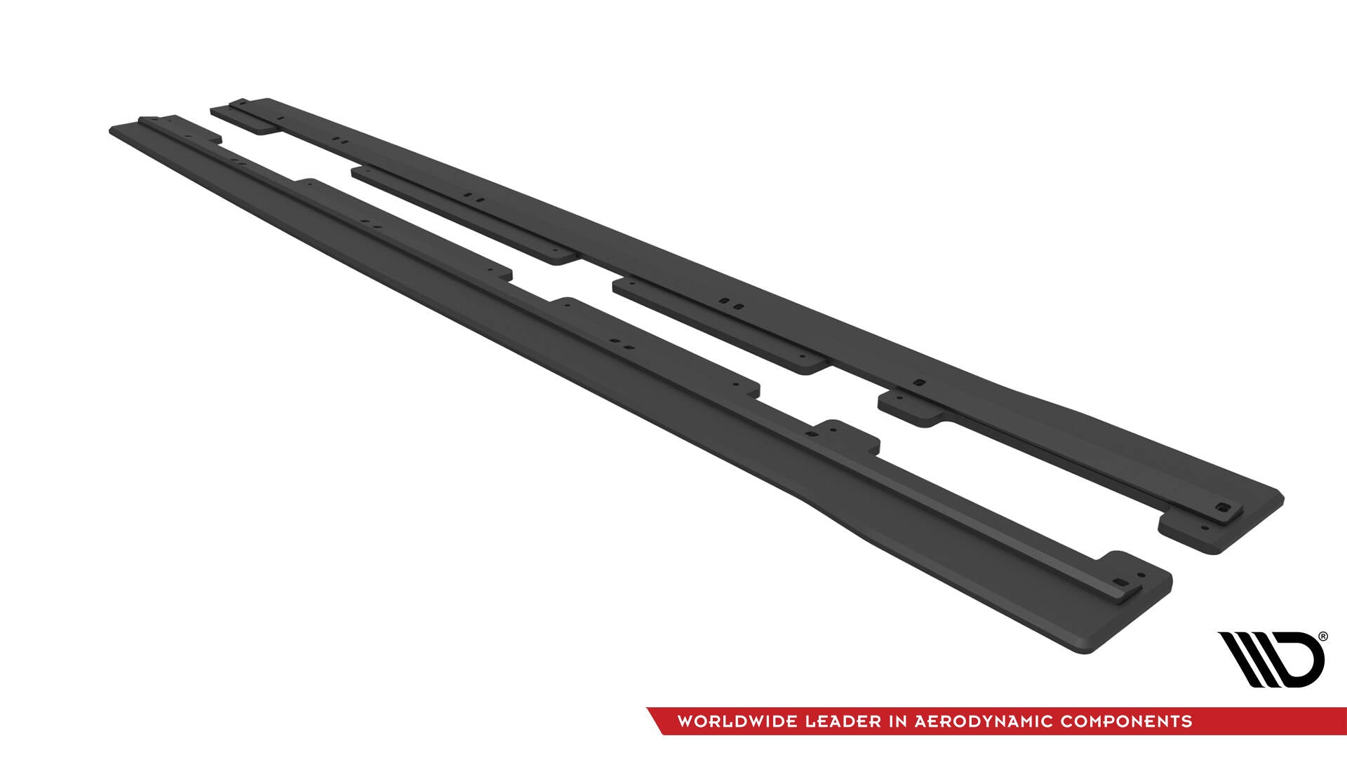 Maxton Design Street Pro Street+ Seitenschweller Leisten passend für Ford Fiesta ST / ST-Line Mk8