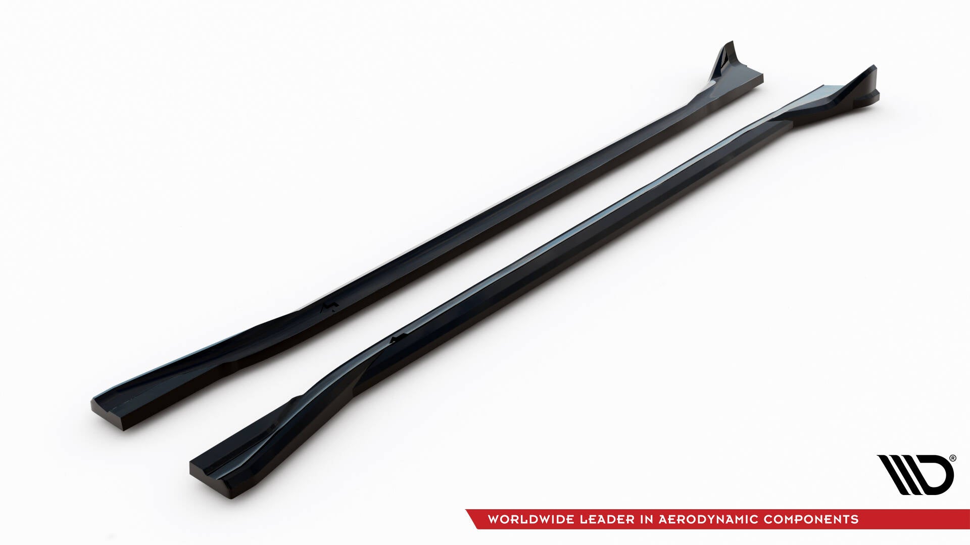 Maxton Design Street+ Seitenschweller Leisten passend für BMW XM G09 schwarz Hochglanz