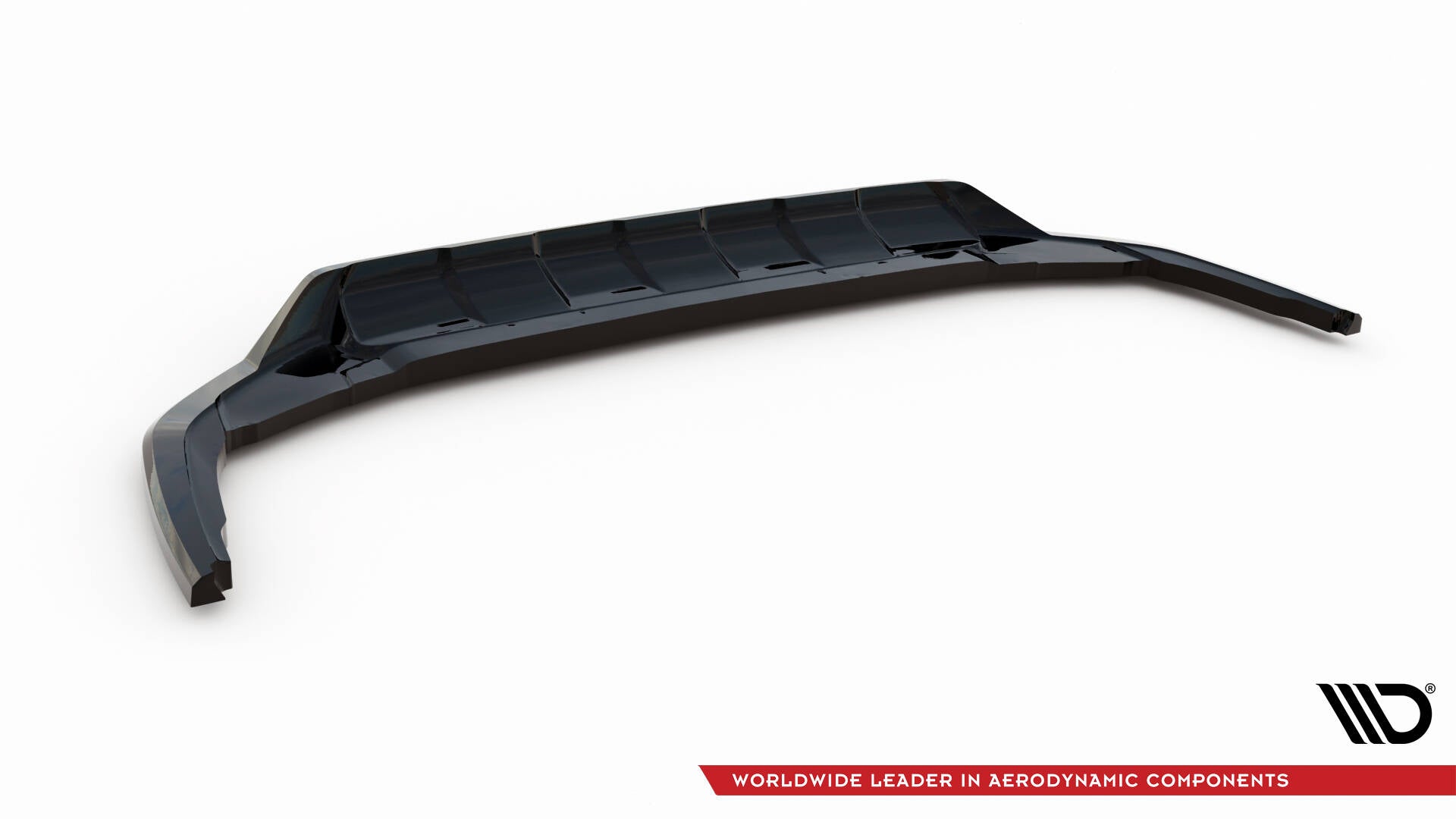 Maxton Design Street+ Spoilerlippe Front Ansatz passend für Toyota RAV4 Adventure Mk5 schwarz Hochglanz