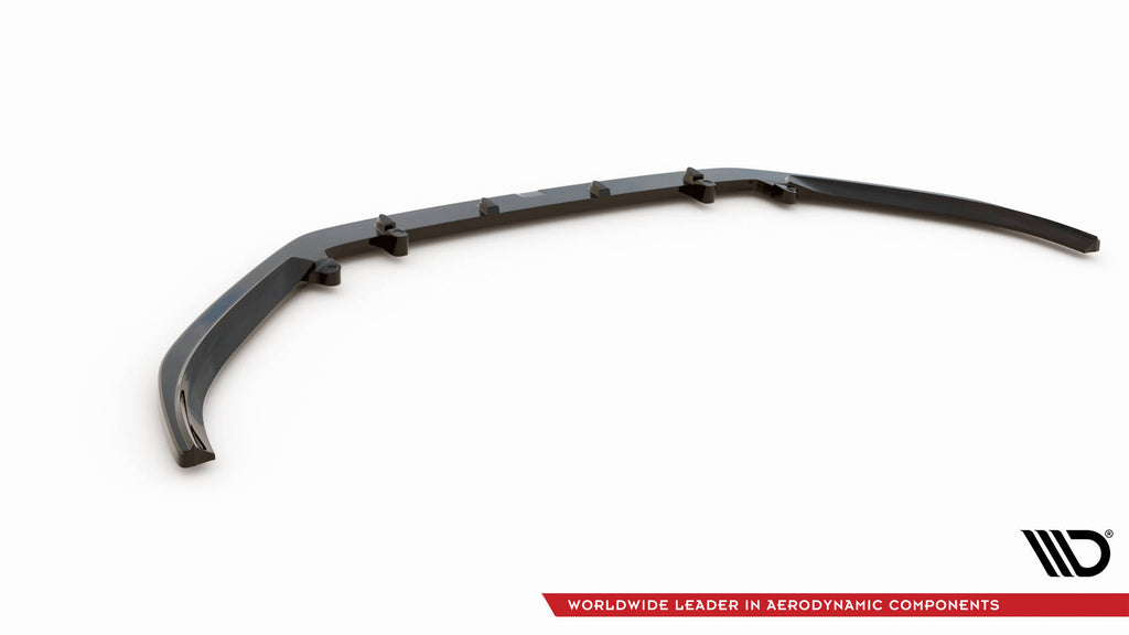 Maxton Design Street+ Spoilerlippe Front Ansatz passend für Mazda 3 Mk3 schwarz Hochglanz