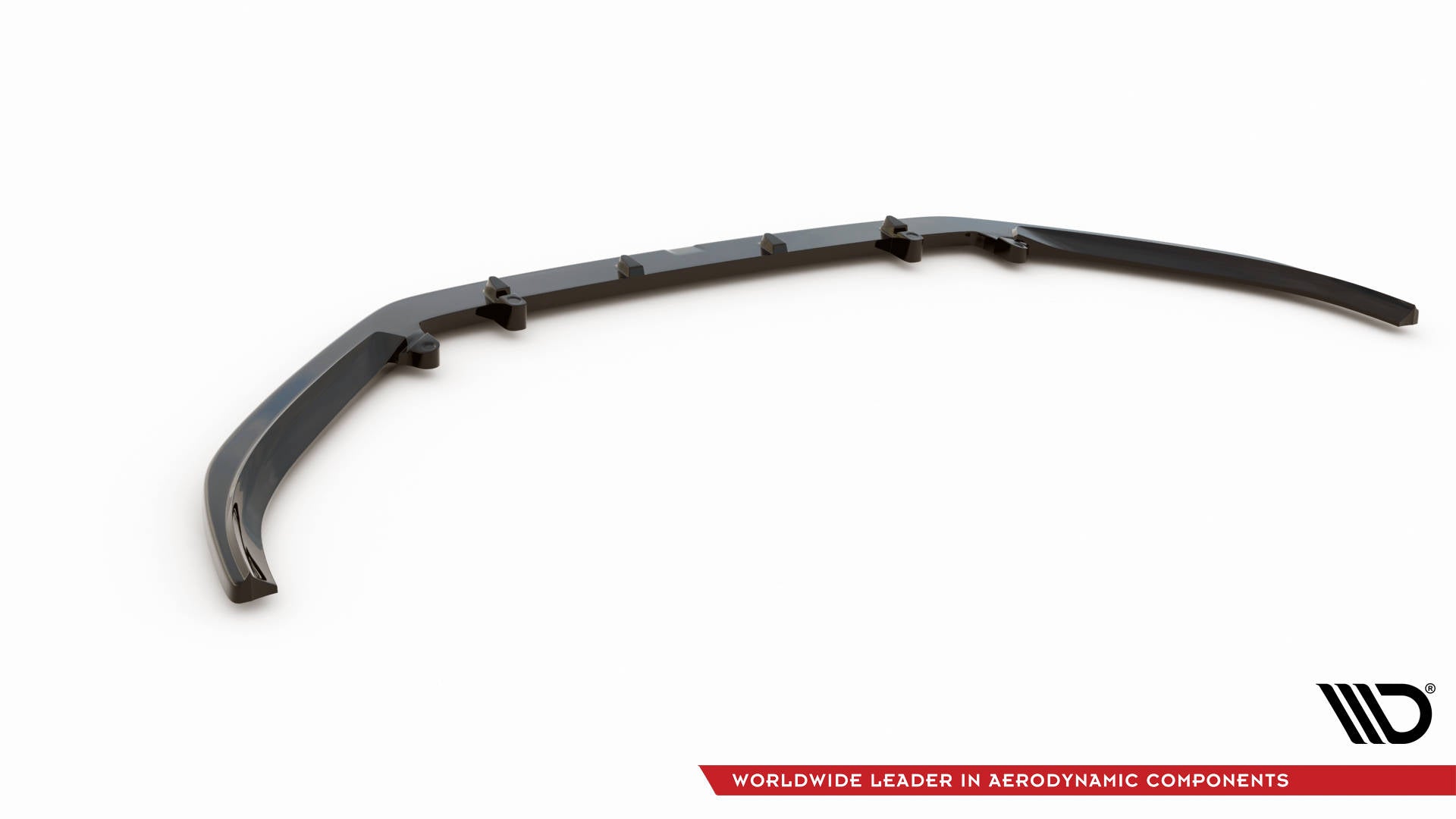 Maxton Design Street+ Spoilerlippe Front Ansatz passend für Mazda 3 Mk3 schwarz Hochglanz