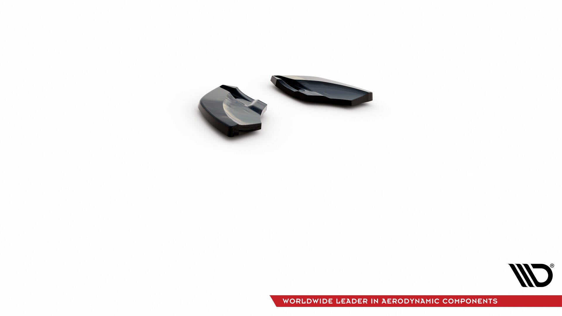 Maxton Design Heck Ansatz Flaps Diffusor V.3 passend für VW Scirocco R Mk3 schwarz Hochglanz