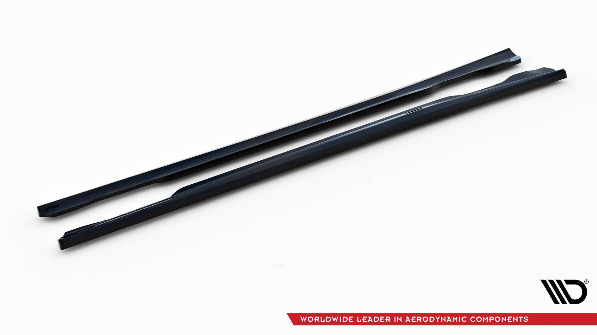 Maxton Design Street+ Seitenschweller Leisten passend für Mercedes-Benz A AMG-Line W176 Facelif schwarz Hochglanz