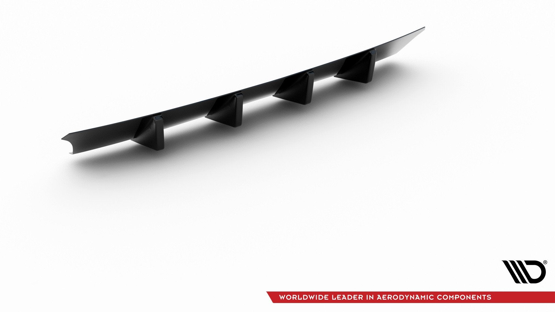 Maxton Design Diffusor Heck Ansatz V.1 passend für Seat Leon Cupra Mk3 FL Sportstourer schwarz Hochglanz