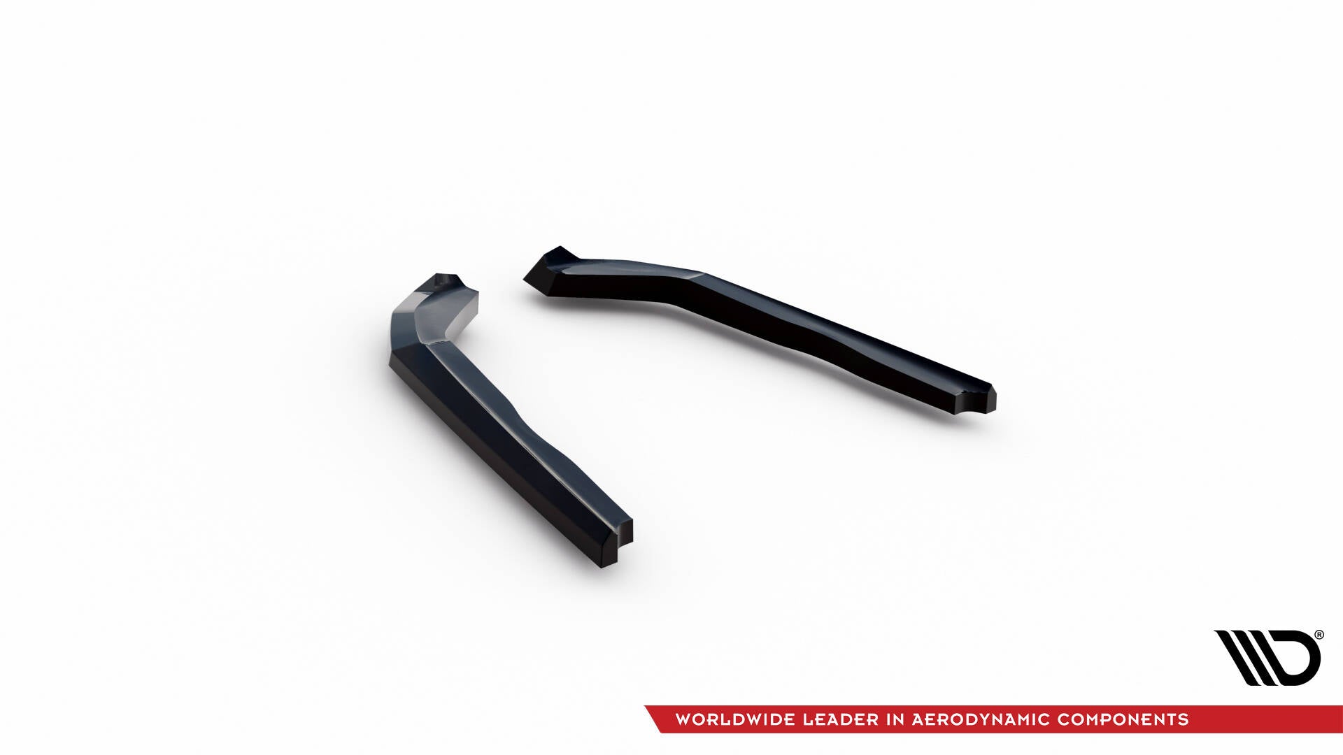Maxton Design Heck Ansatz Flaps Diffusor V.3 passend für BMW 2 G42 schwarz Hochglanz
