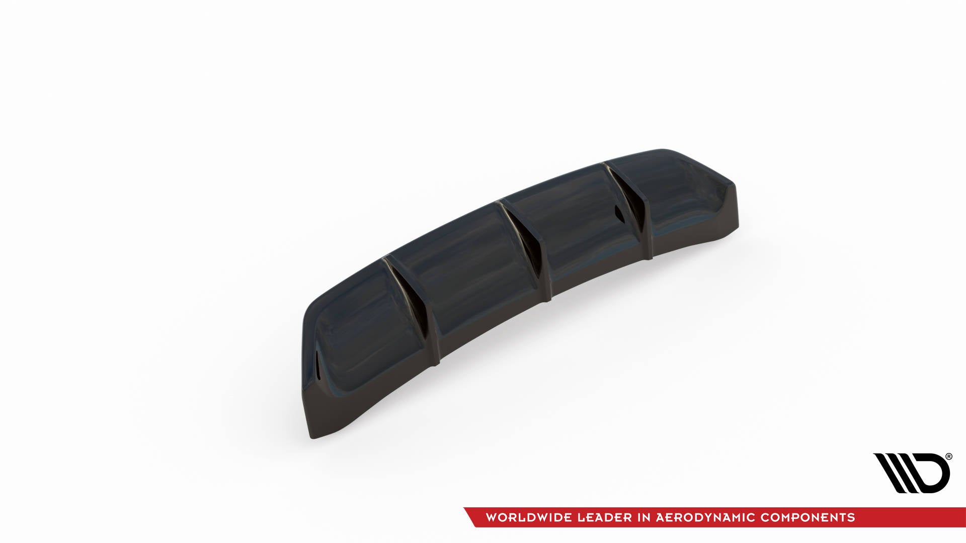 Maxton Design Diffusor Heck Ansatz passend für Ford Mondeo ST-Line Mk5 Facelift schwarz Hochglanz