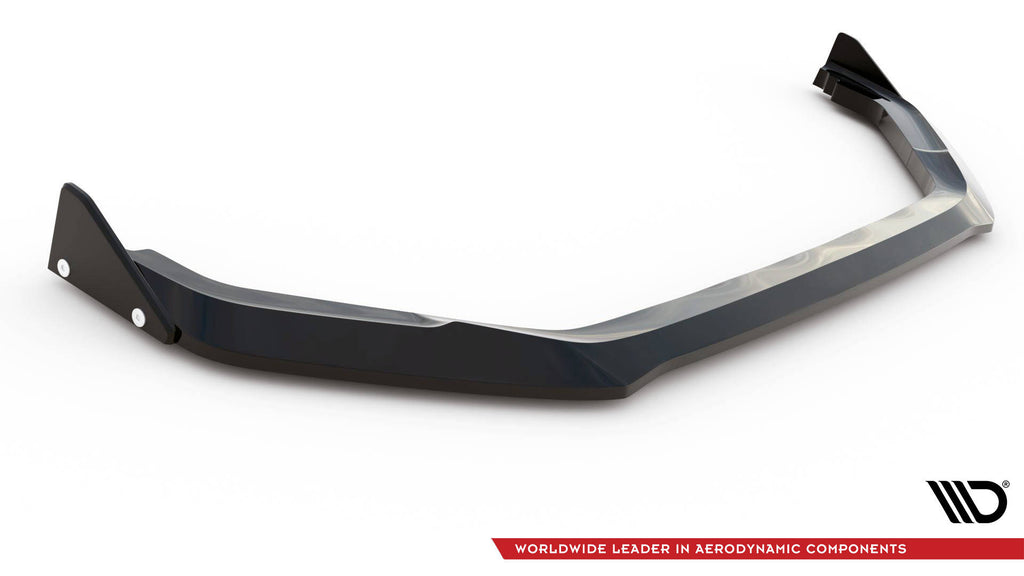 Maxton Design Street+ Spoilerlippe Front Ansatz V.1 + Flaps passend für Honda Civic Type-R Mk 11
