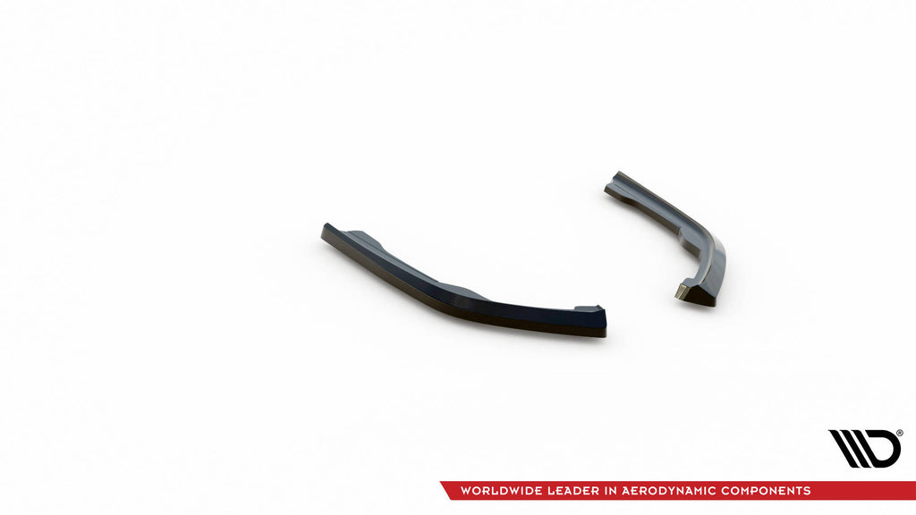 Maxton Design Heck Ansatz Flaps Diffusor V.2 passend für BMW 2 Coupe M-Paket G42 schwarz Hochglanz