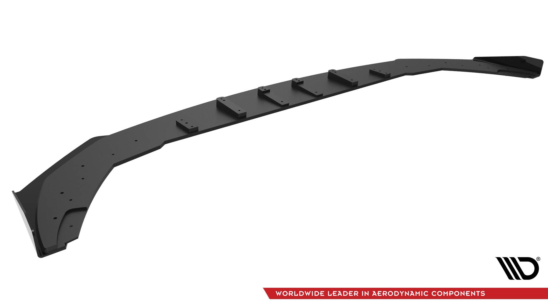 Maxton Design Street Pro Street+ Spoilerlippe Front Ansatz + Flaps passend für BMW 2 Coupe M-Paket / M240i G42 schwarz Hochglanz