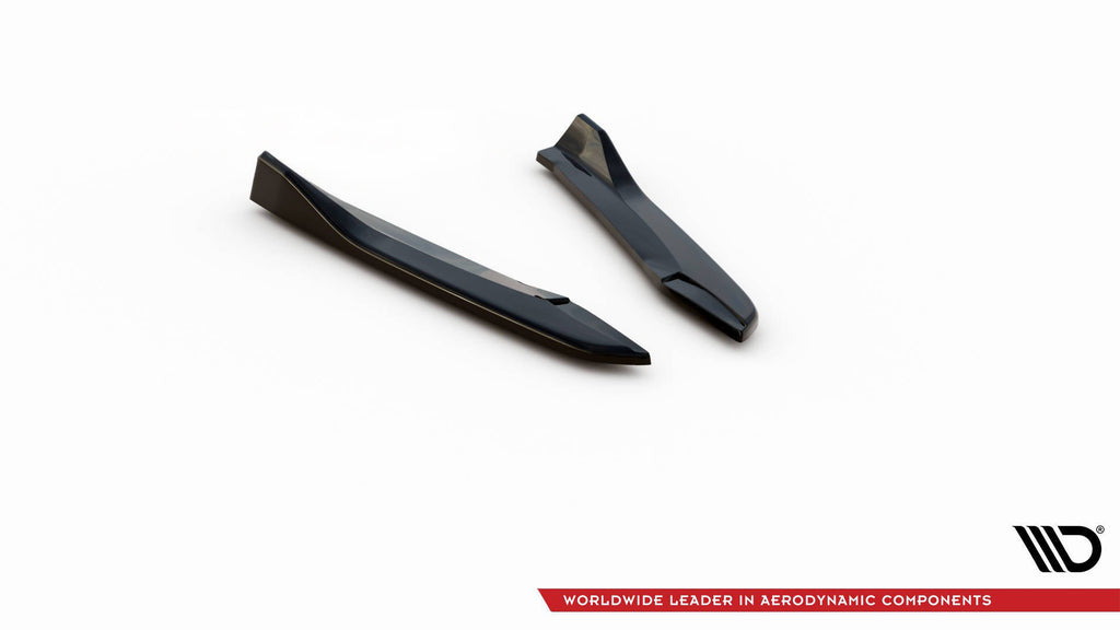 Maxton Design Heck Ansatz Flaps Diffusor V.3 passend für Seat Leon Cupra Mk3 FL Sportstourer schwarz Hochglanz