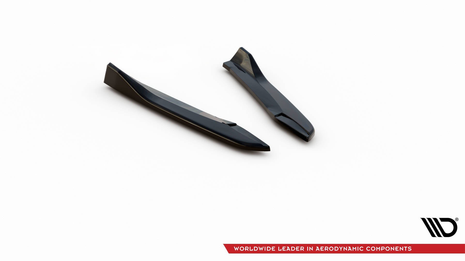 Maxton Design Heck Ansatz Flaps Diffusor V.3 passend für Seat Leon Cupra Mk3 FL Sportstourer schwarz Hochglanz