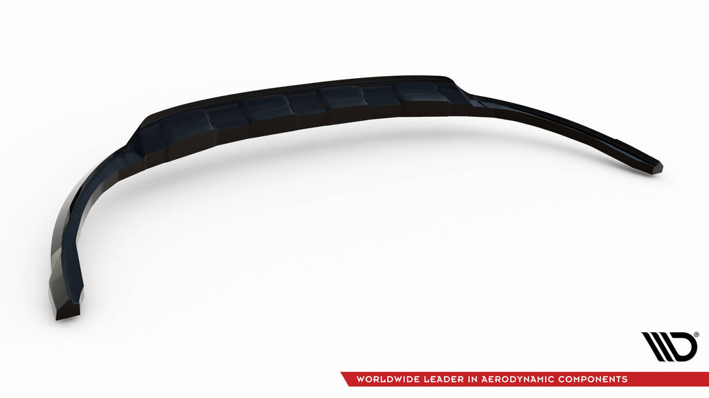 Maxton Design Street+ Spoilerlippe Front Ansatz passend für Renault Espace Mk5 schwarz Hochglanz