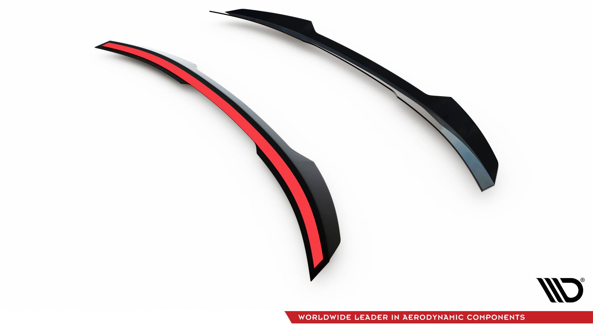 Maxton Design Spoiler CAP passend für BMW M135i M-Performance F40 schwarz Hochglanz