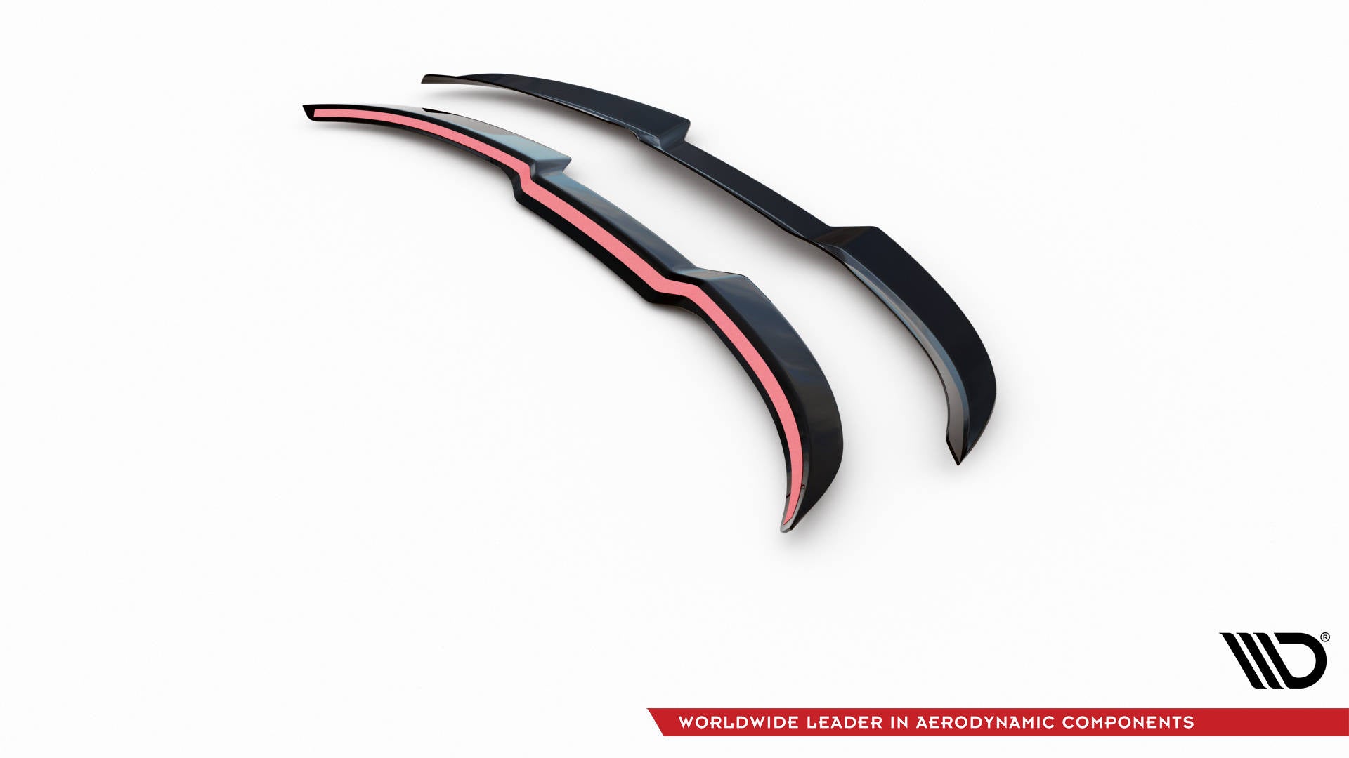 Maxton Design Spoiler CAP passend für Maserati Levante Mk1 schwarz Hochglanz