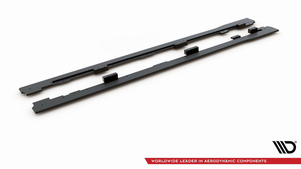 Maxton Design Robuste Racing Street+ Seitenschweller Leisten passend für VW Golf GTI Mk6