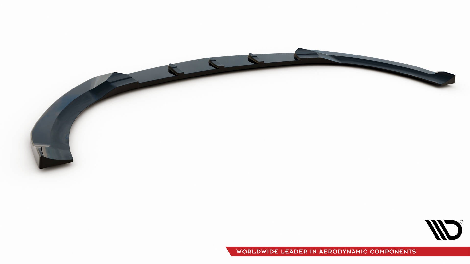 Maxton Design Street+ Spoilerlippe Front Ansatz V.2 passend für Mercedes-Benz CLA A35 AMG / AMG-Line C118 schwarz Hochglanz