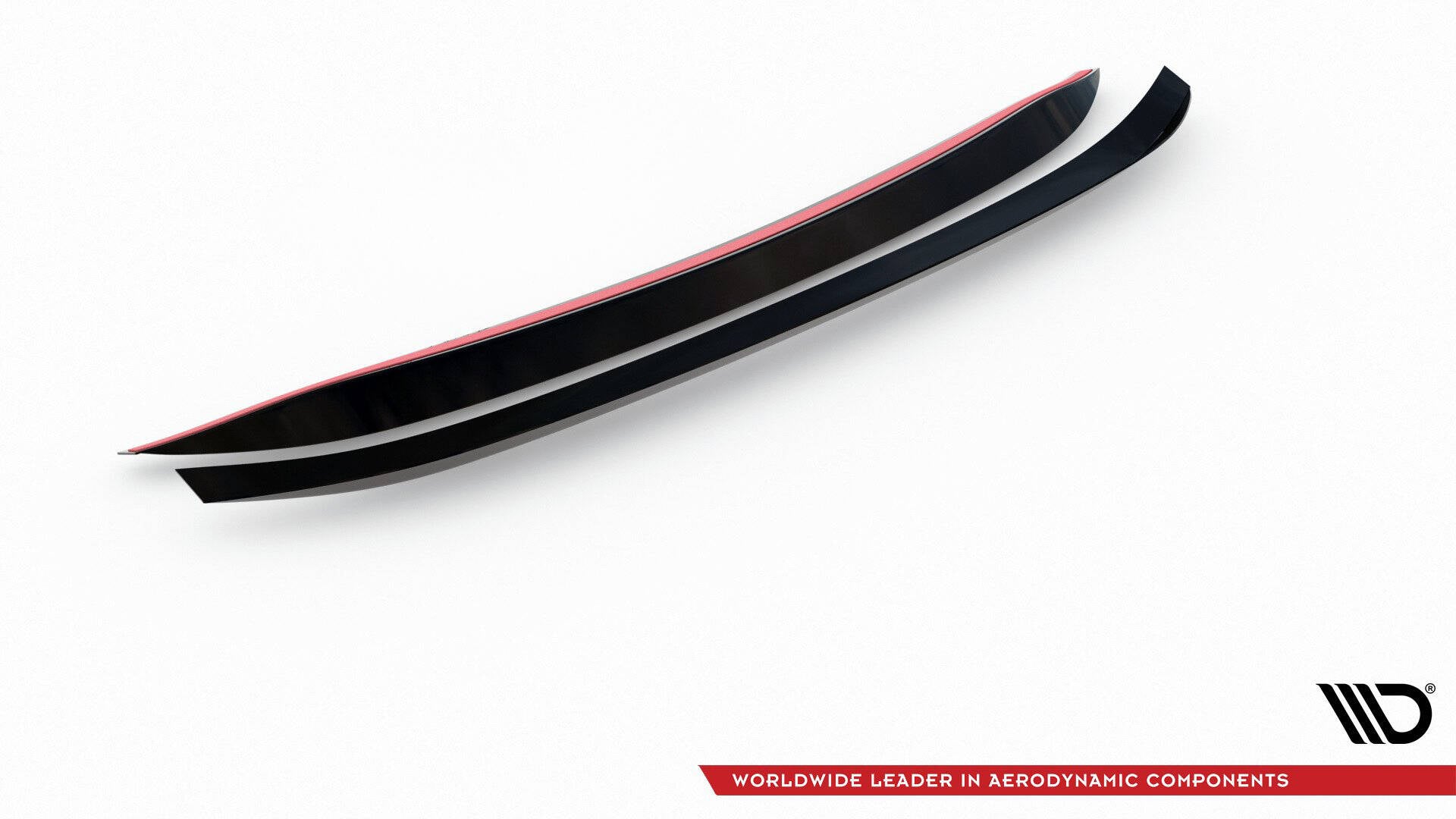 Maxton Design Spoiler CAP passend für Ford Mondeo Liftback Mk5 schwarz Hochglanz