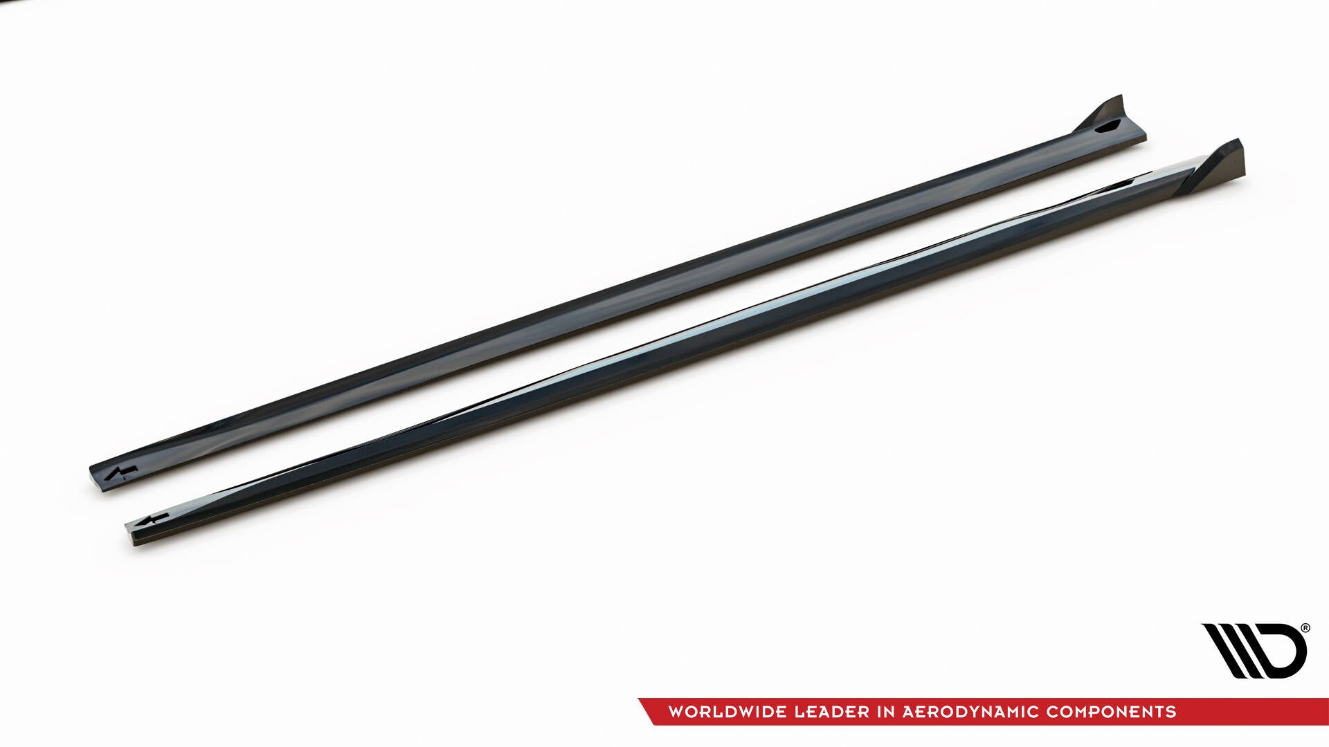 Maxton Design Street+ Seitenschweller Leisten V.2 passend für BMW 4er Coupe / Gran Coupe / Cabrio M-Paket F32 / F36 / F33 schwarz Hochglanz