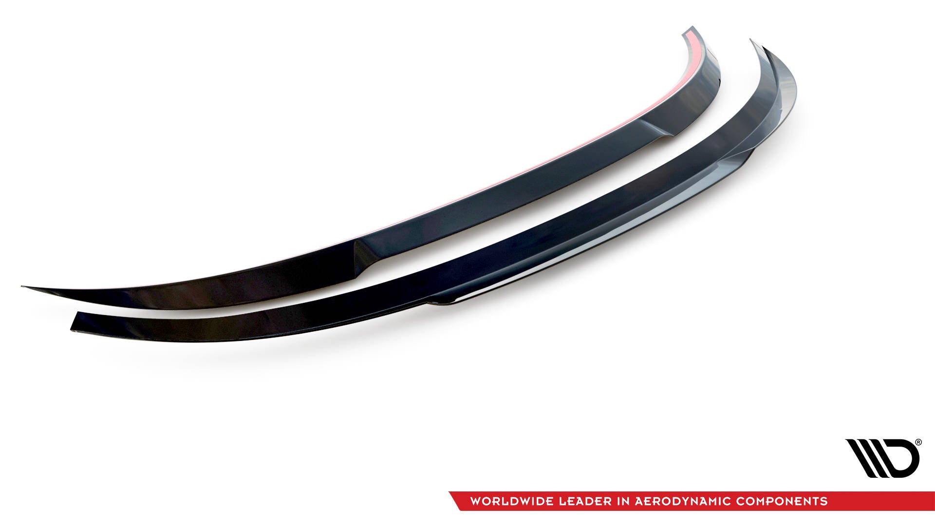 Maxton Design Spoiler CAP passend für Porsche 911 Carrera 4S 992 schwarz Hochglanz