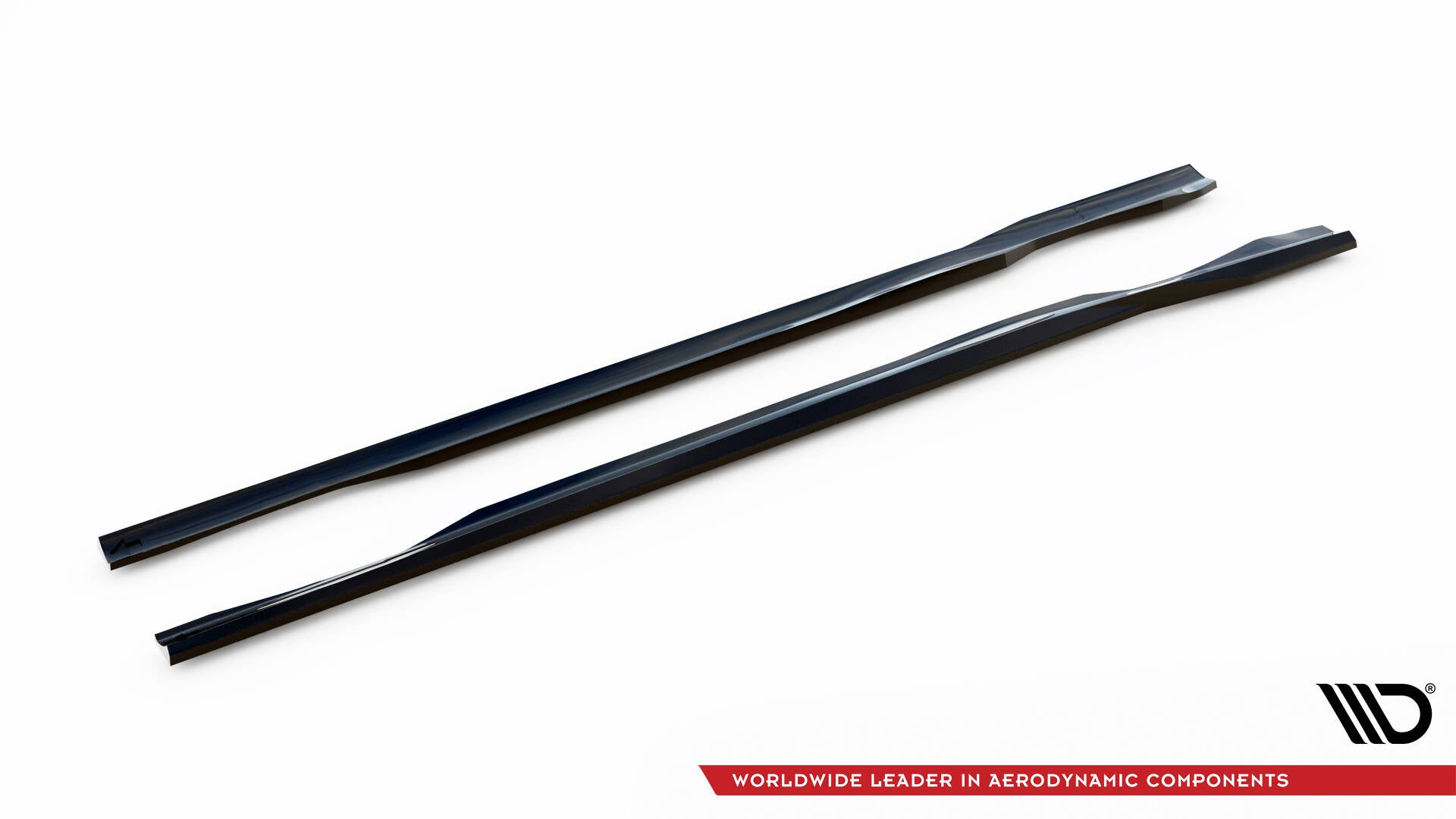 Maxton Design Street+ Seitenschweller Leisten passend für Mercedes-Benz CLA AMG-Line C117 schwarz Hochglanz