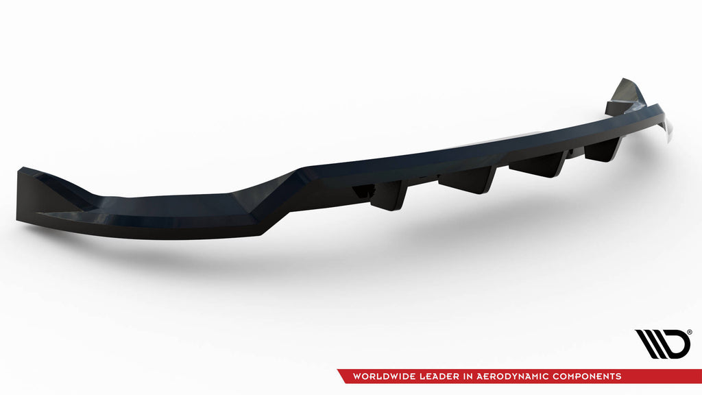Maxton Design Street+ Mittlerer Diffusor RACE passend für Volvo C40 Mk1 schwarz Hochglanz