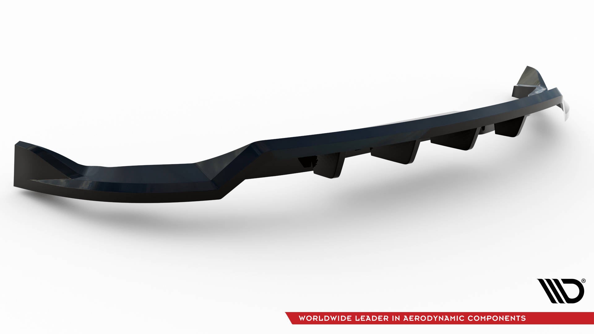 Maxton Design Street+ Mittlerer Diffusor RACE passend für Volvo C40 Mk1 schwarz Hochglanz