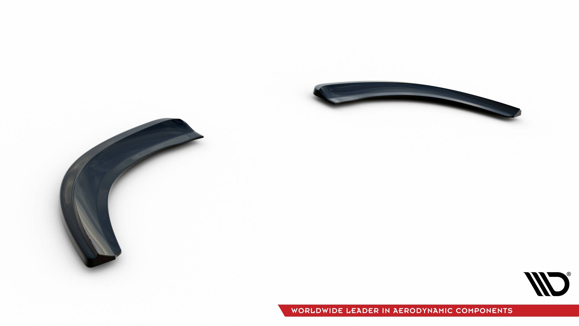 Maxton Design Heck Ansatz Flaps Diffusor passend für Ford Focus ST Mk3 FL schwarz Hochglanz