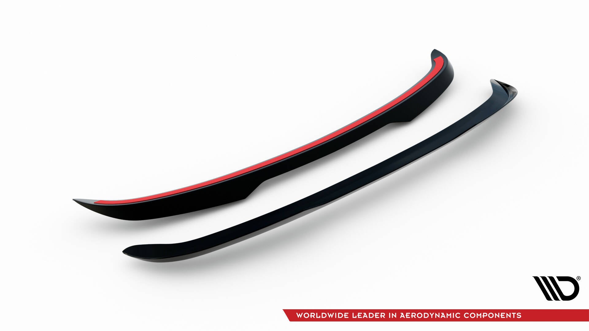 Maxton Design Spoiler CAP passend für Skoda Superb Sportline Combi Mk3 / Mk3 Facelift schwarz Hochglanz