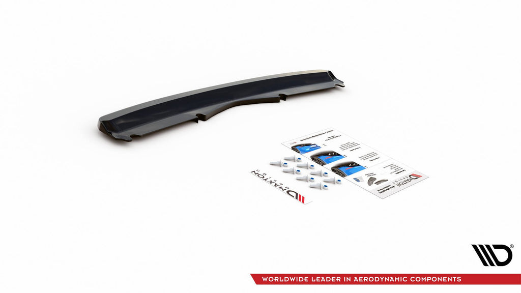 Maxton Design Heckansatz Ford S-Max Vignale Mk2 Facelift schwarz Hochglanz für Ford S-Max Mk2