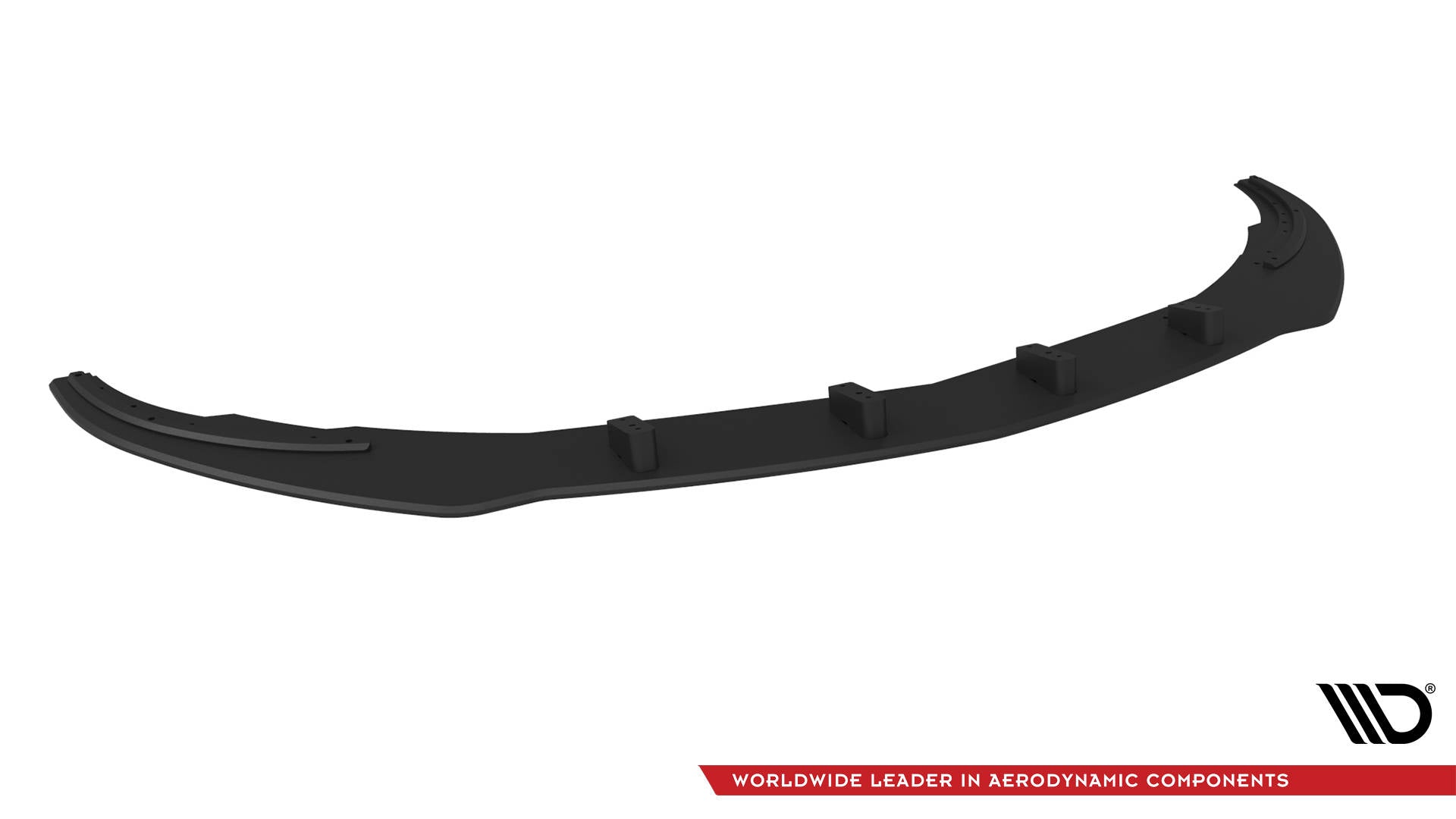 Maxton Design Street Pro Street+ Spoilerlippe Front Ansatz passend für Mercedes-Benz A AMG-Line W176 Facelift