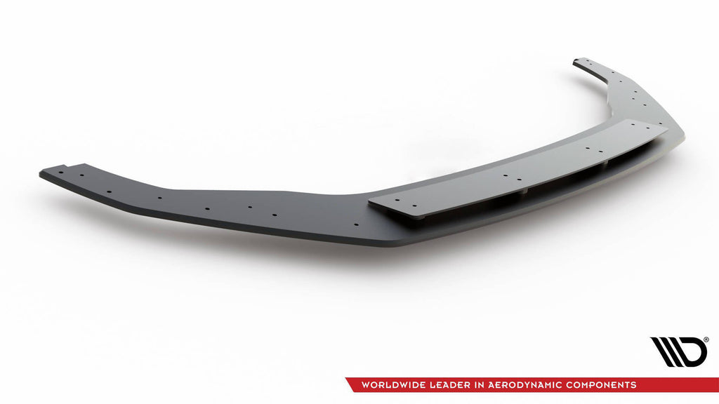 Maxton Design Street Pro Street+ Spoilerlippe Front Ansatz passend für VW Golf R / R-Line Mk7 Facelift