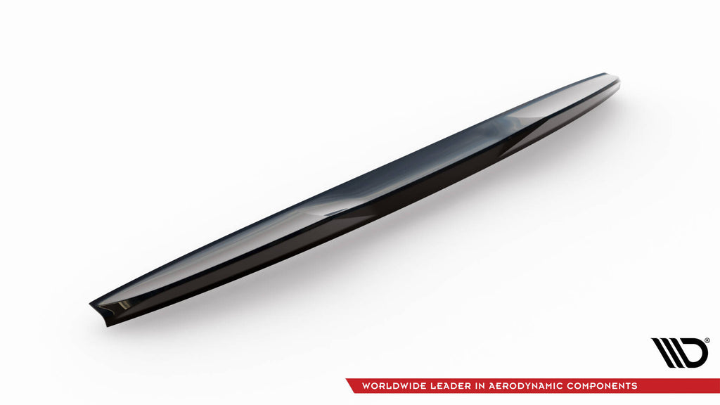 Maxton Design Spoiler CAP 3D passend für Audi A4 Limousine B8 schwarz Hochglanz