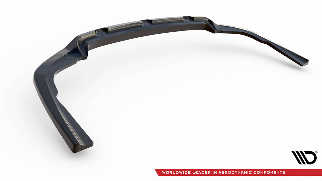 Maxton Design Street+ Mittlerer Diffusor RACE passend für V.3 BMW X6 M-Paket G06 schwarz Hochglanz