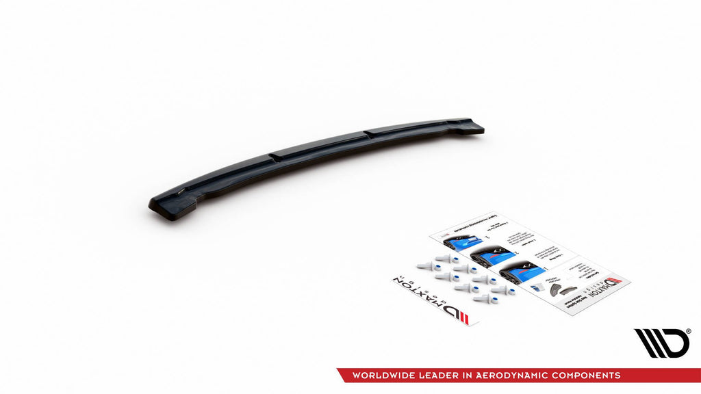 Maxton Design Heckansatz BMW 5er M-Paket Limousine / Touring G30 / G31 Facelift schwarz Hochglanz für BMW 5er G30