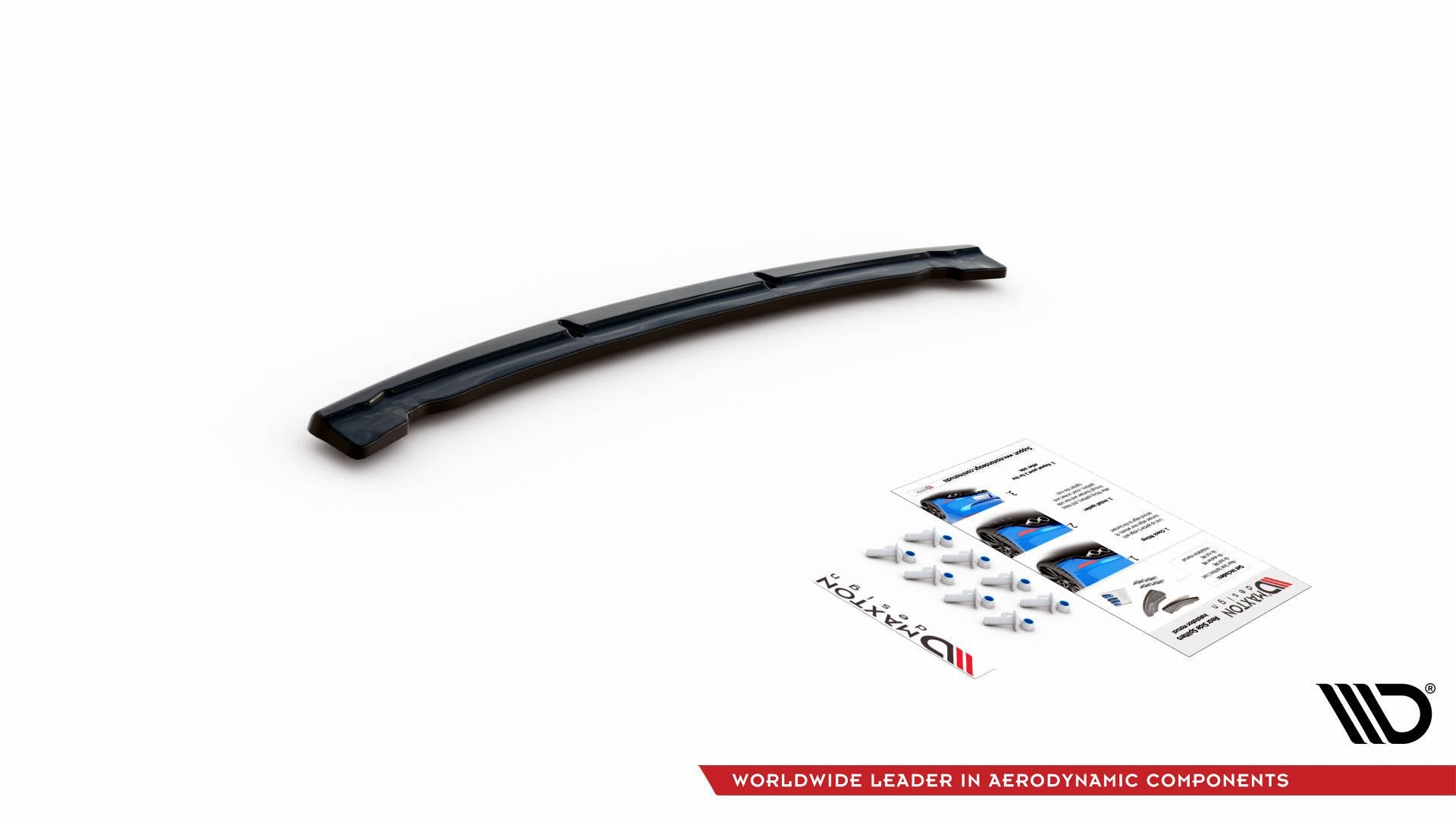 Maxton Design Heckansatz BMW 5er M-Paket Limousine / Touring G30 / G31 Facelift schwarz Hochglanz für BMW 5er G30
