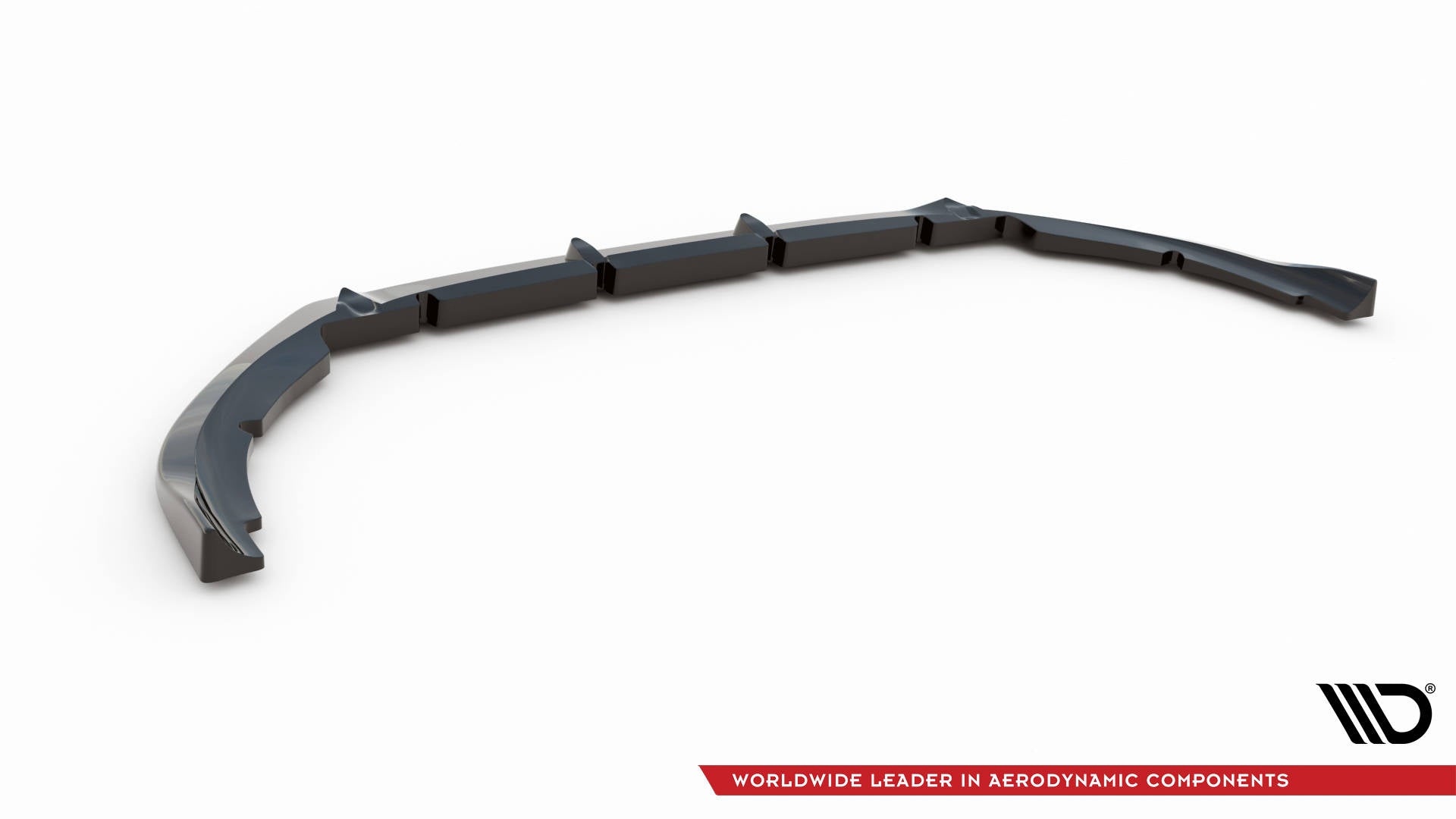 Maxton Design Street+ Spoilerlippe Front Ansatz passend für Citroen Berlingo Mk3 schwarz Hochglanz