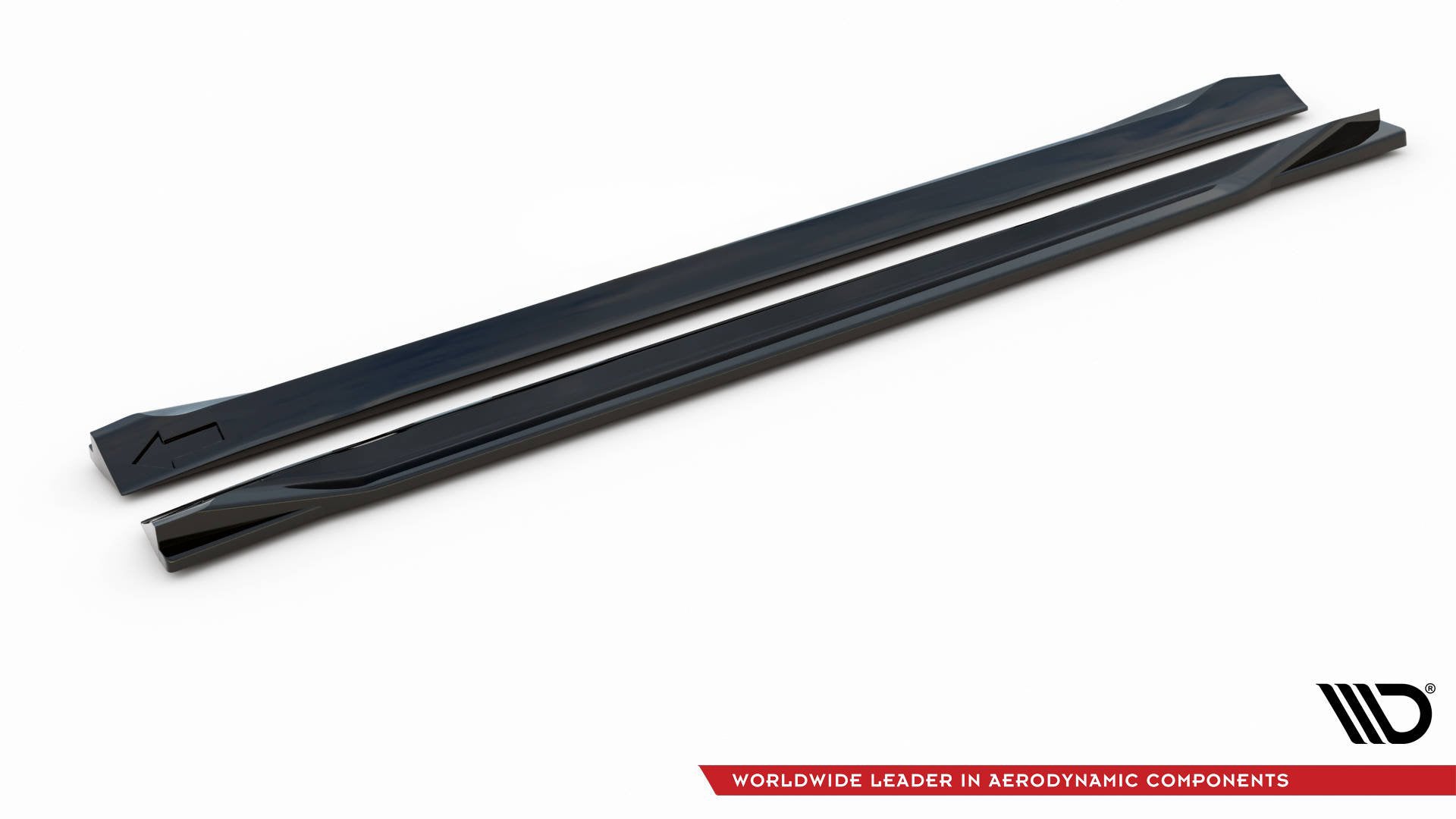 Maxton Design Street+ Seitenschweller Leisten passend für Volvo XC60 Mk2 R-Design schwarz Hochglanz
