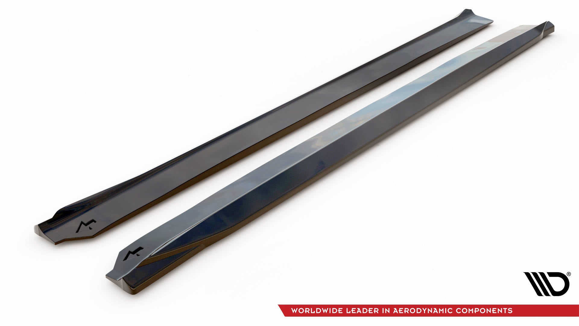 Maxton Design Street+ Seitenschweller Leisten passend für Volvo XC90 R-Design Mk2 / Mk2 Facelift schwarz Hochglanz