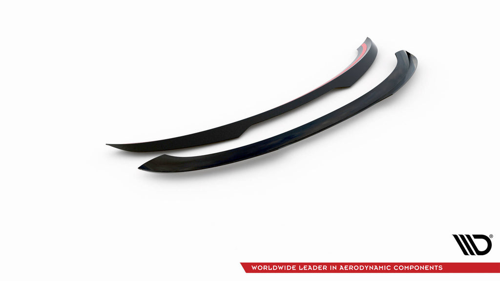 Maxton Design Spoiler CAP passend für Mini Cooper Clubman John Cooper Works F54 schwarz Hochglanz