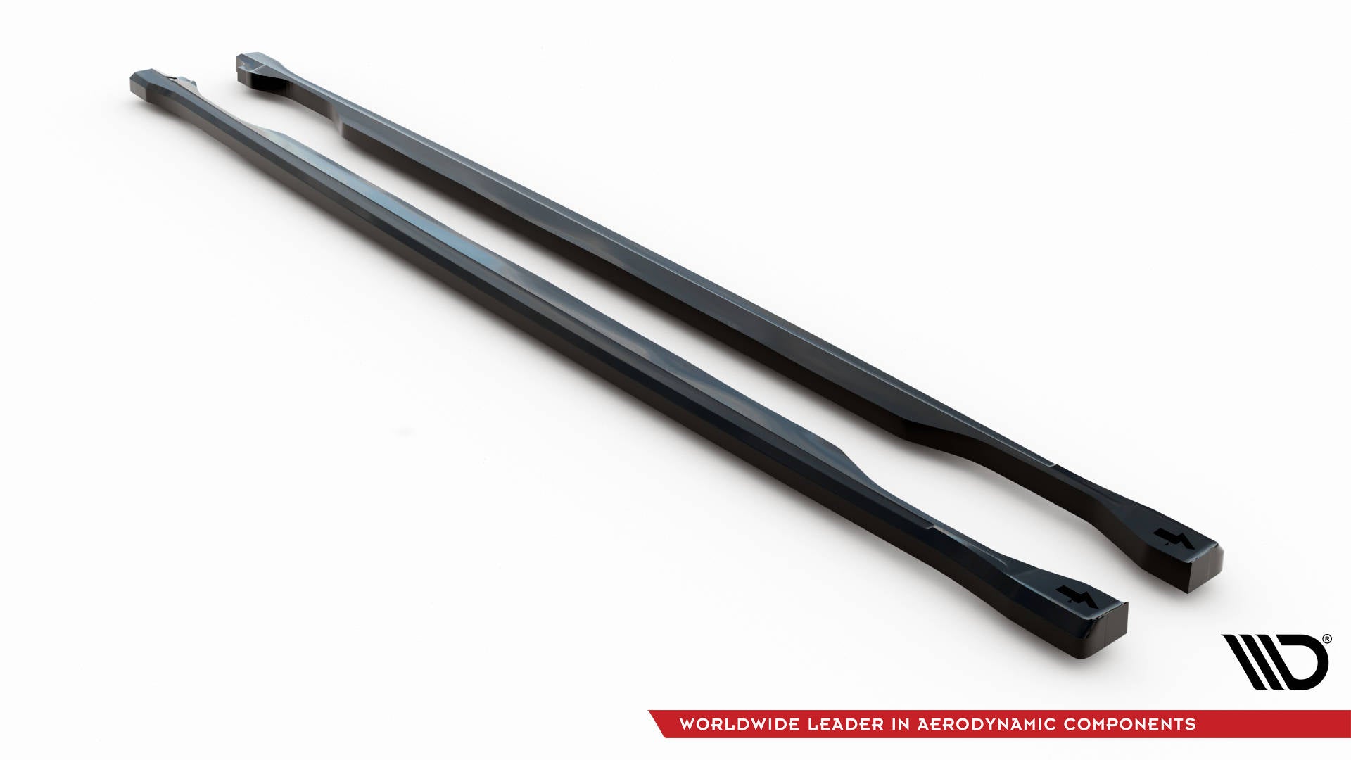 Maxton Design Street+ Seitenschweller Leisten passend für Land Rover Discovery HSE Mk5 schwarz Hochglanz