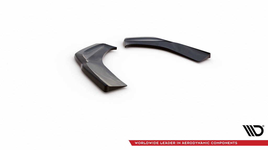 Maxton Design Heck Ansatz Flaps Diffusor passend für Mercedes-AMG GLB 35 / AMG-Line X247 schwarz Hochglanz
