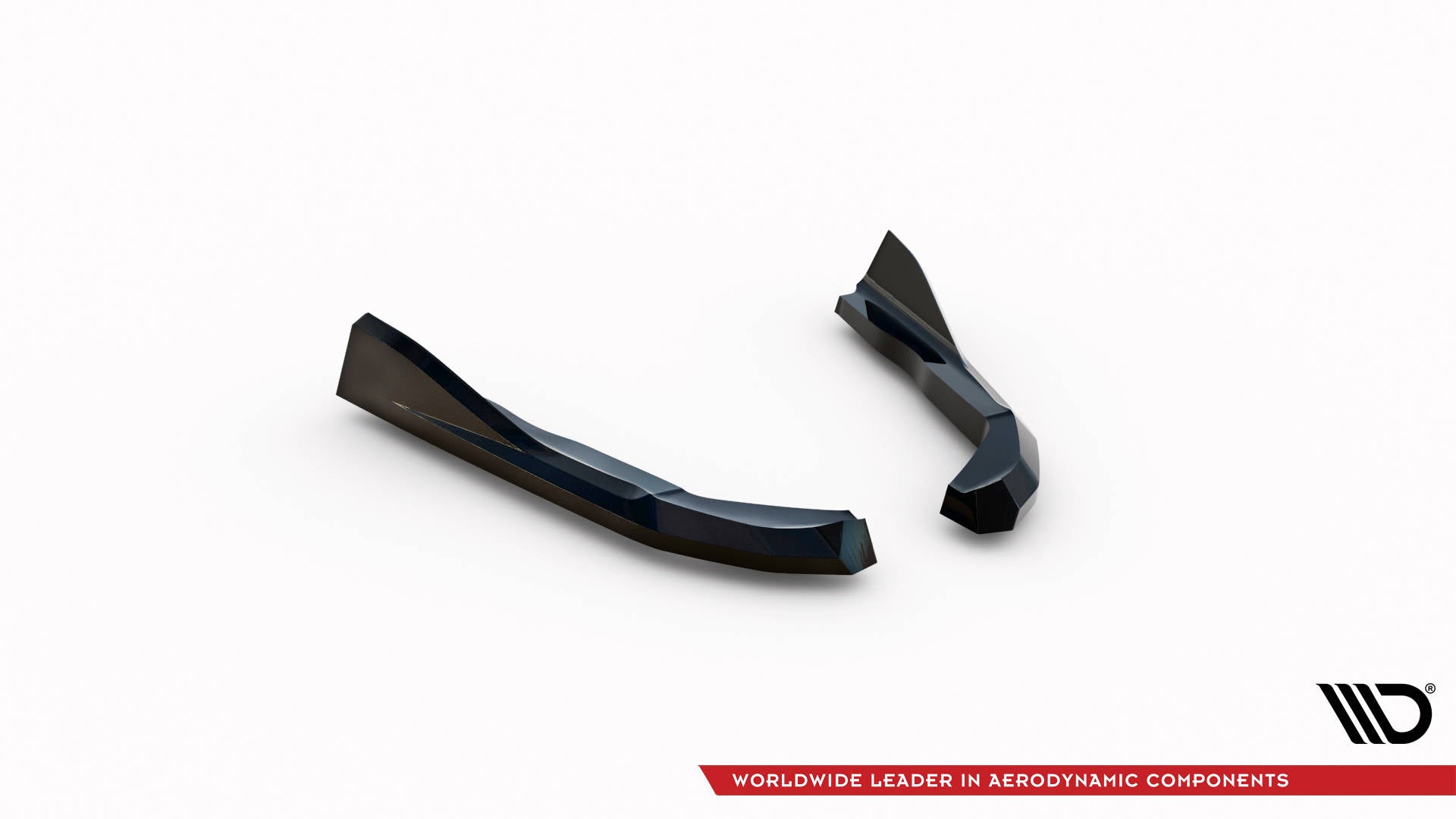 Maxton Design Heck Ansatz Flaps Diffusor V.2 passend für BMW 2 Coupe G42 schwarz Hochglanz